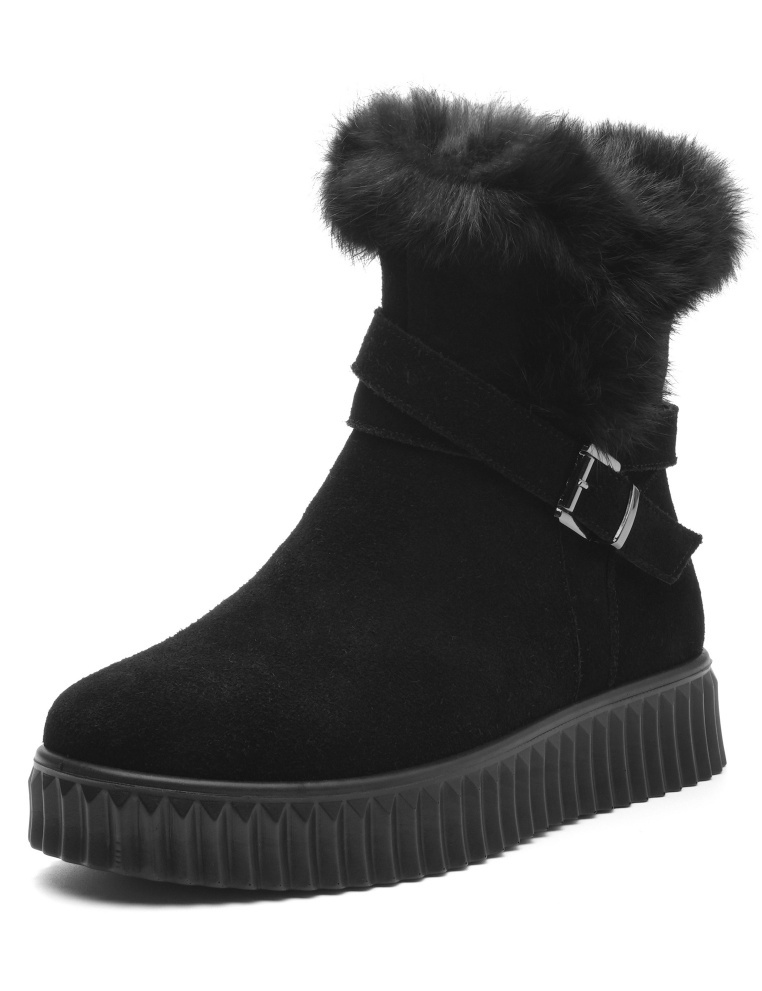 

Полусапоги женские Kari WZDY24AW-36 черные 36 RU, Черный, WZDY24AW-36