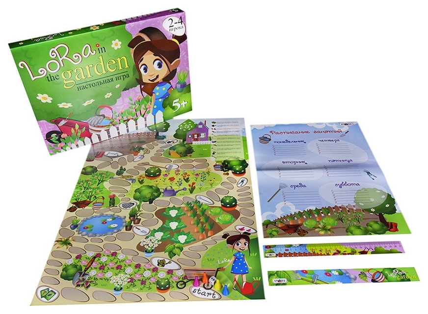 Игра Strateg Lora in the garden 30514