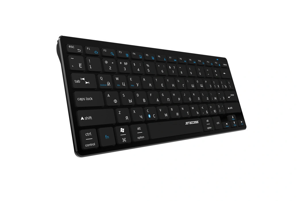 

Беспроводная мини клавиатура Jet.A Slim Line K4 BT Black, Slim Line K4 BT