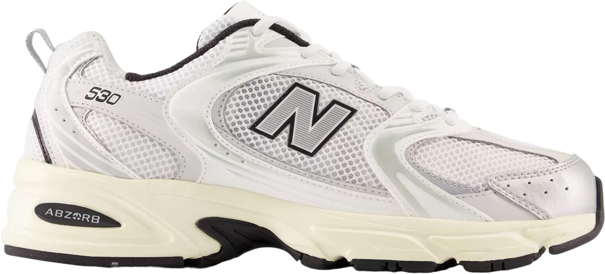 

Кроссовки унисекс New Balance 530 белые 8 US, Белый, 530