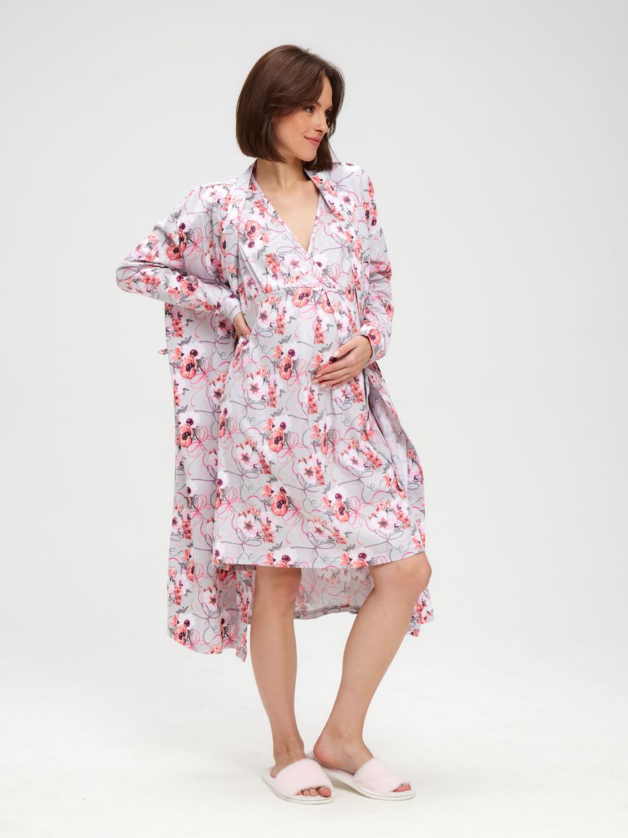 

Комплект домашний для беременных женский Jolie Femme J092/J084/170 розовый 50 RU, J092/J084/170