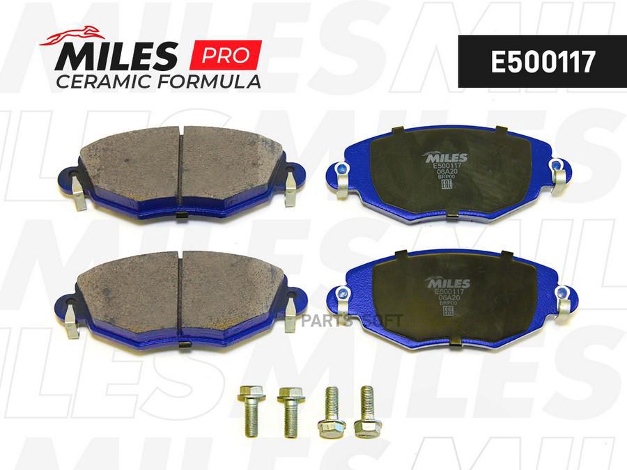 

Колодки Тормозные Ford Mondeo 00>07/Jaguar X-Type 01> Передние Ceramic Miles E500117