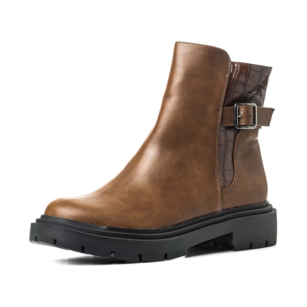 

Полусапоги женские INSTREET 86-22WA-160SR коричневые 36 RU, Коричневый, 86-22WA-160SR