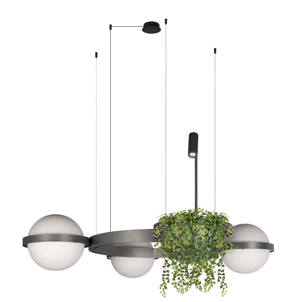 

Подвесной светодиодный светильник Loft IT Jardin 101213 Dark grey, Jardin