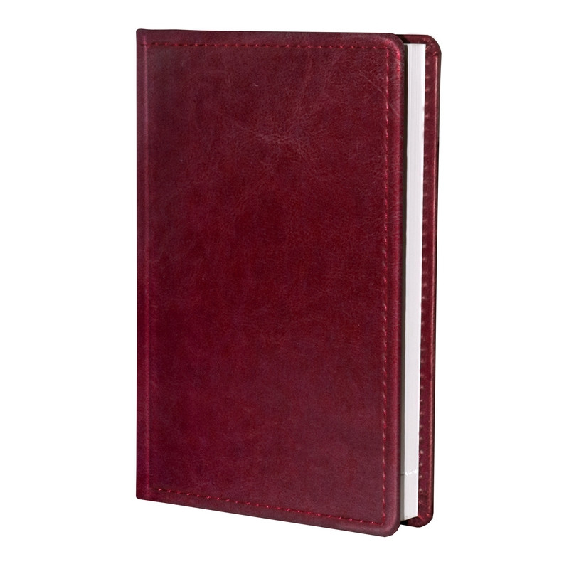 

Ежедневник недатированный Attache Agenda бордо, А6,100x150, 320стр