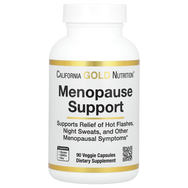 Пищевая добавка California Gold Nutrition Menopause Support, 90 капсул