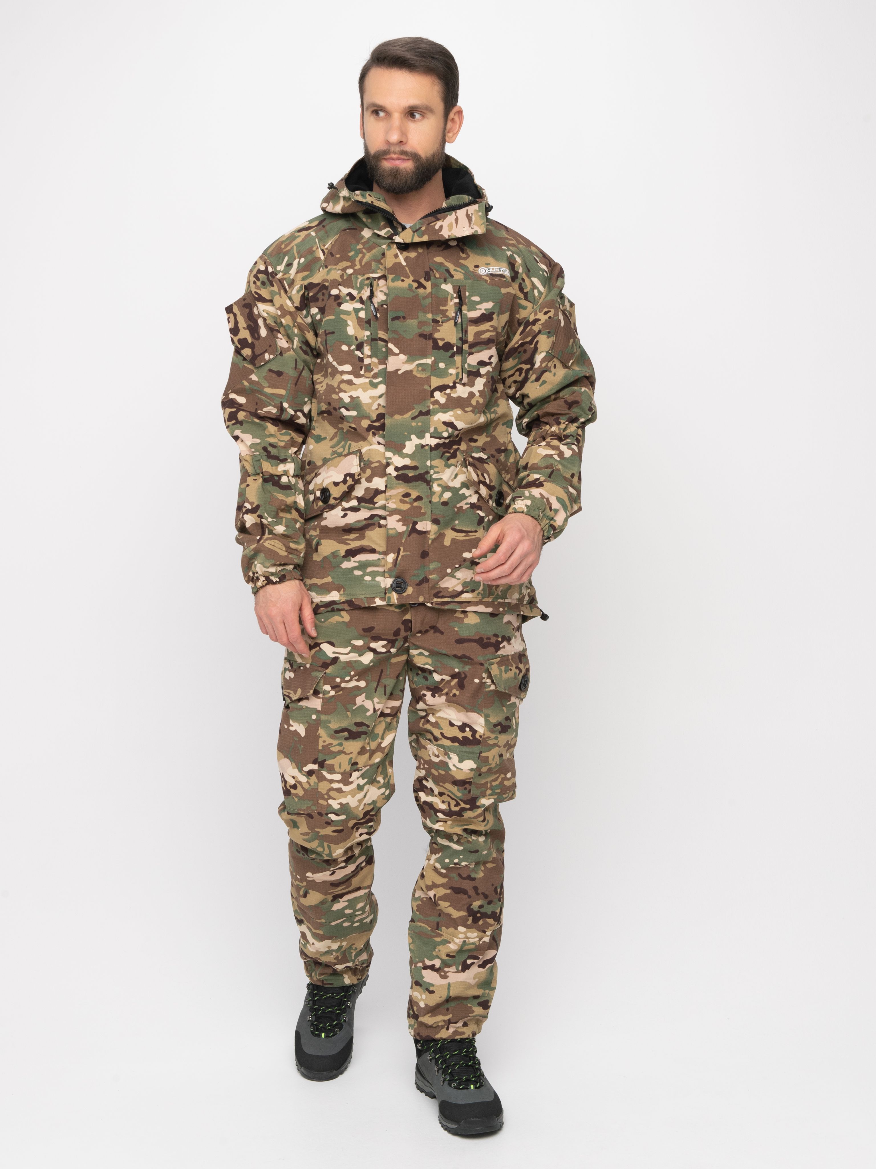 

Костюм демисезонный Huntsman Горка-5 ткань Смесовая Рип-Стоп цвет Мультикам 60-62 182-188, Коричневый, Горка-5