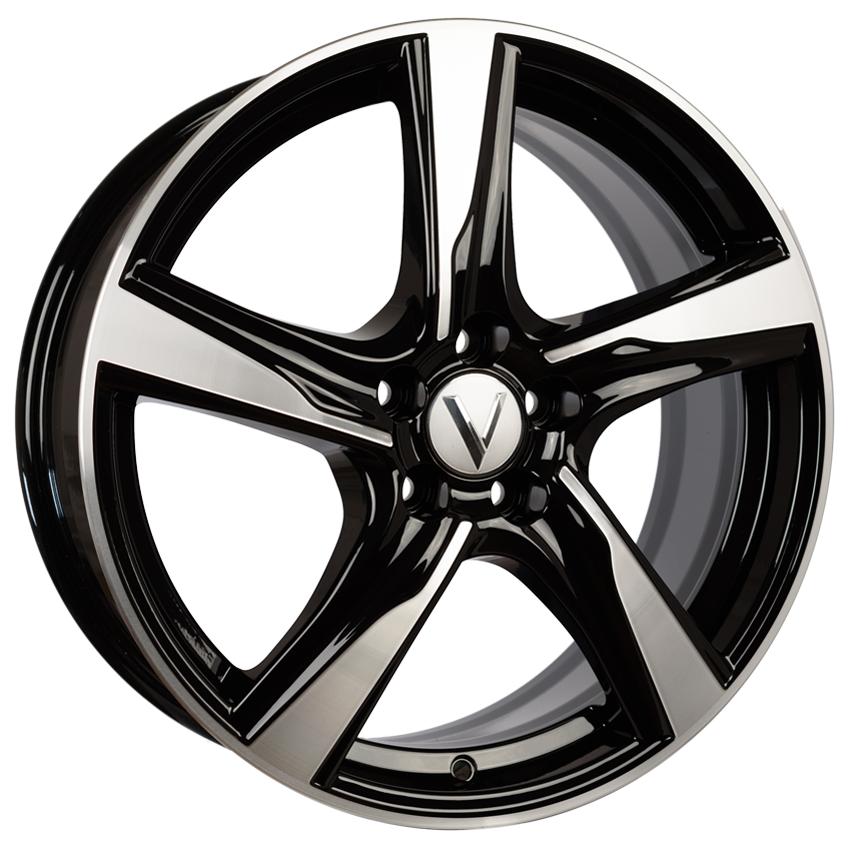 

Колесный диск литой VECTOR B201 7,0x17 5*108 ET45 d63,35 Черный20107AB), Черный