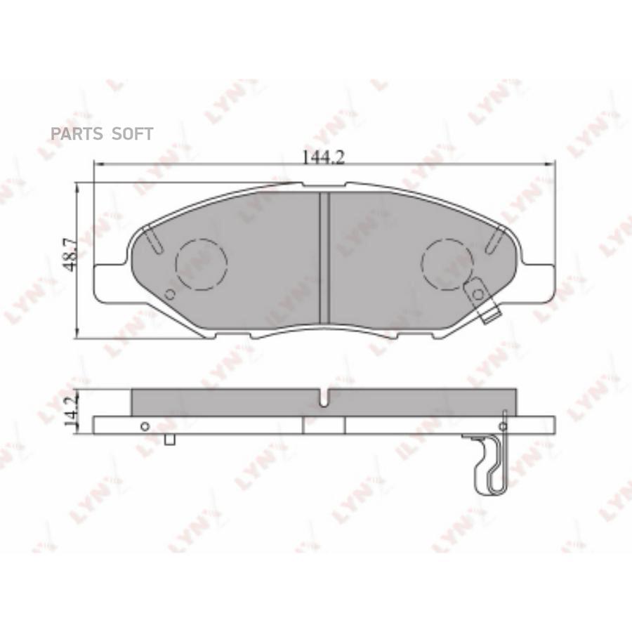 

Колодки торм.пер.NISSAN TIIDA (JP) 2007=>/ BlUEBIRD 2005=>/ MARCH 2002=>/ CUBE 2002=>/ NOT