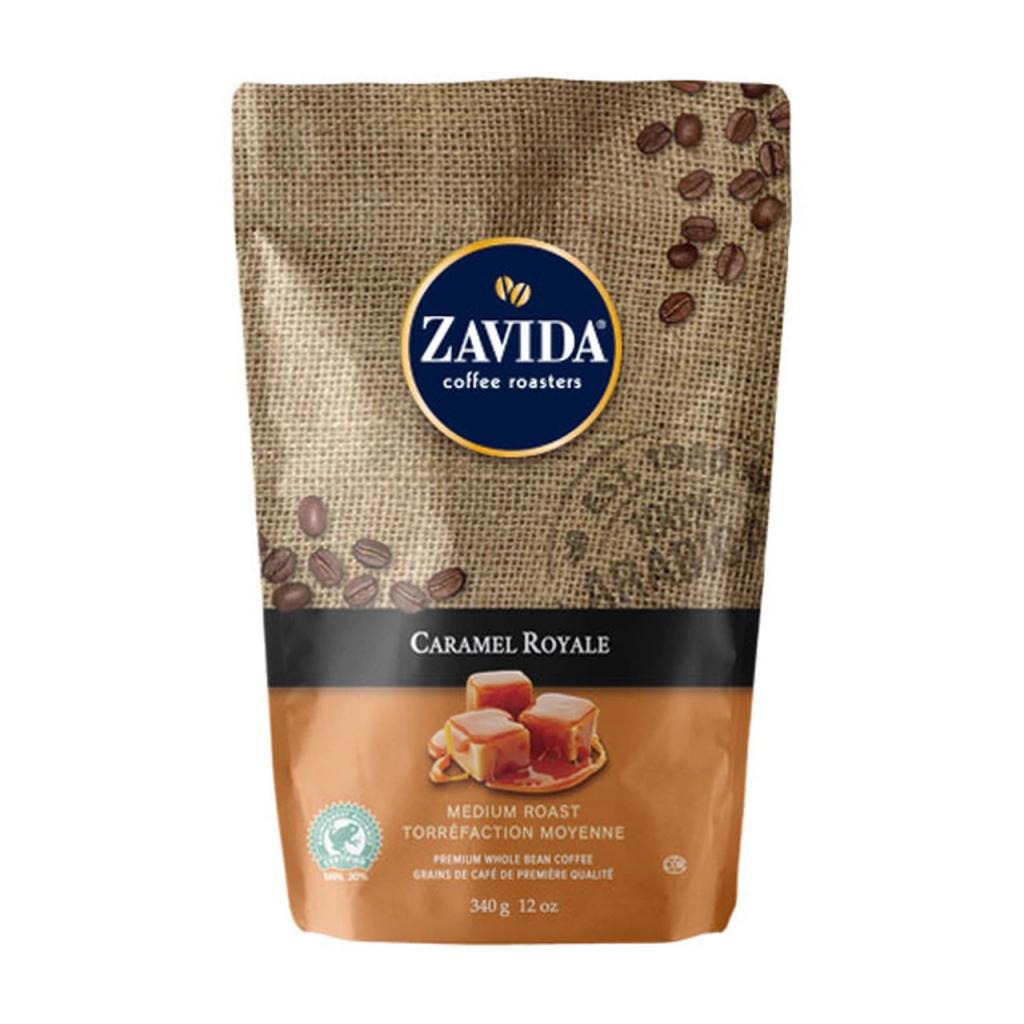 

Кофе в зернах Zavida Caramel Royal 340 г