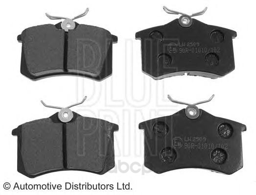 

Колодки тормозные Blue Print ADV184206