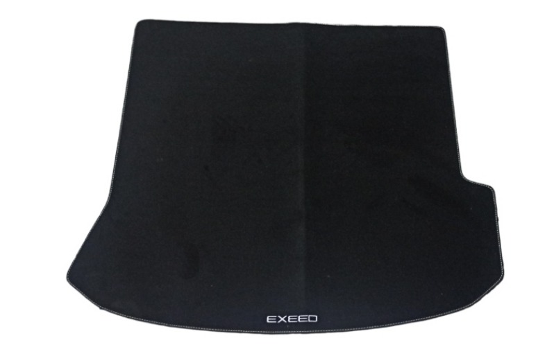 CHERY EXEED0213 Коврик в багажник EXEED TXL M32TFL, 1 шт. текстиль, белая вышивка 1шт
