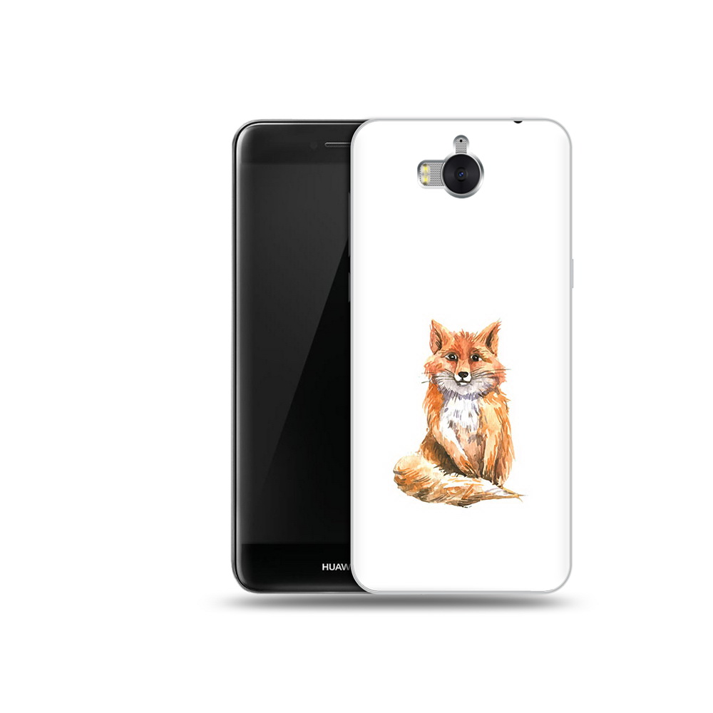 

Чехол MyPads Tocco для Huawei Y5 детская лиса (PT91582.58.320), Прозрачный, Tocco