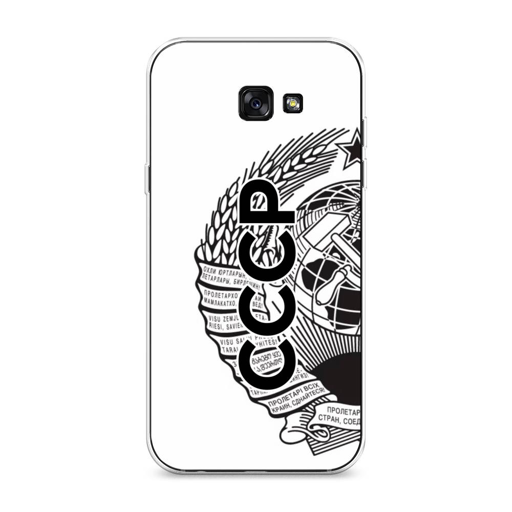 

Чехол Awog на Samsung Galaxy A7 2017 / Самсунг A7 2017 "Герб СССР", Черный;серый;белый, 20950-10