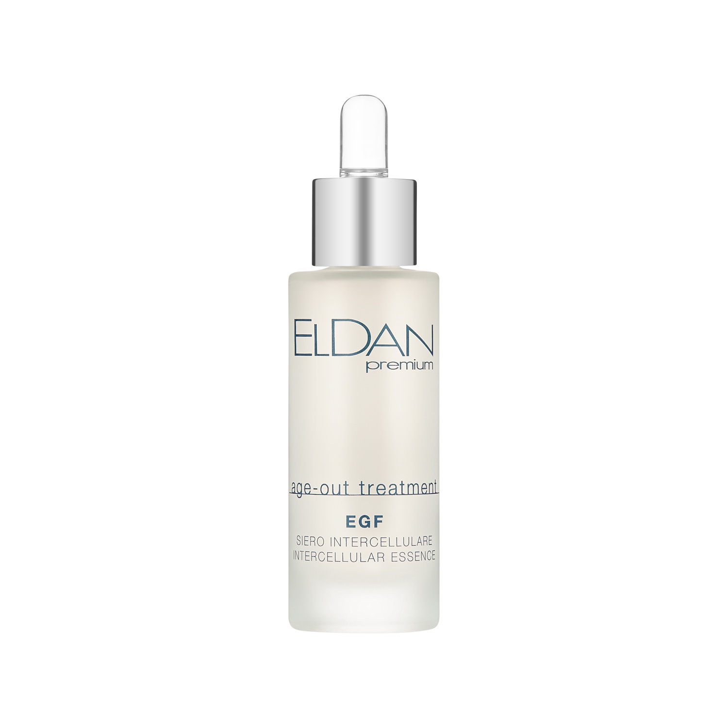 Сыворотка для лица Eldan Cosmetics EGF Intercellular Essence регенерирующая, 30 мл novosvit ampoule smooth ac сыворотка пилинг aha bha и pha кислоты обновляющая для лица 25