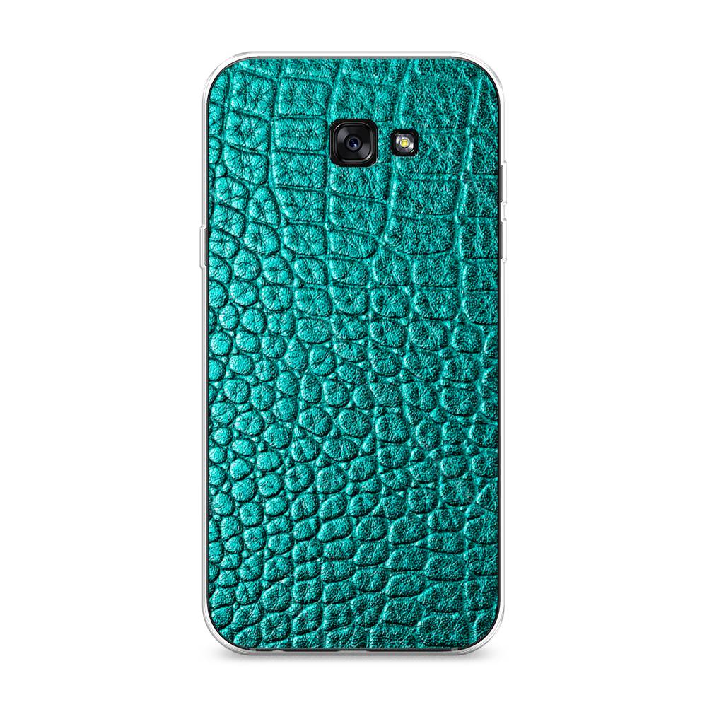 

Чехол Awog на Samsung Galaxy A7 2017 / Самсунг A7 2017 "Бирюзовая змея", 20950-3