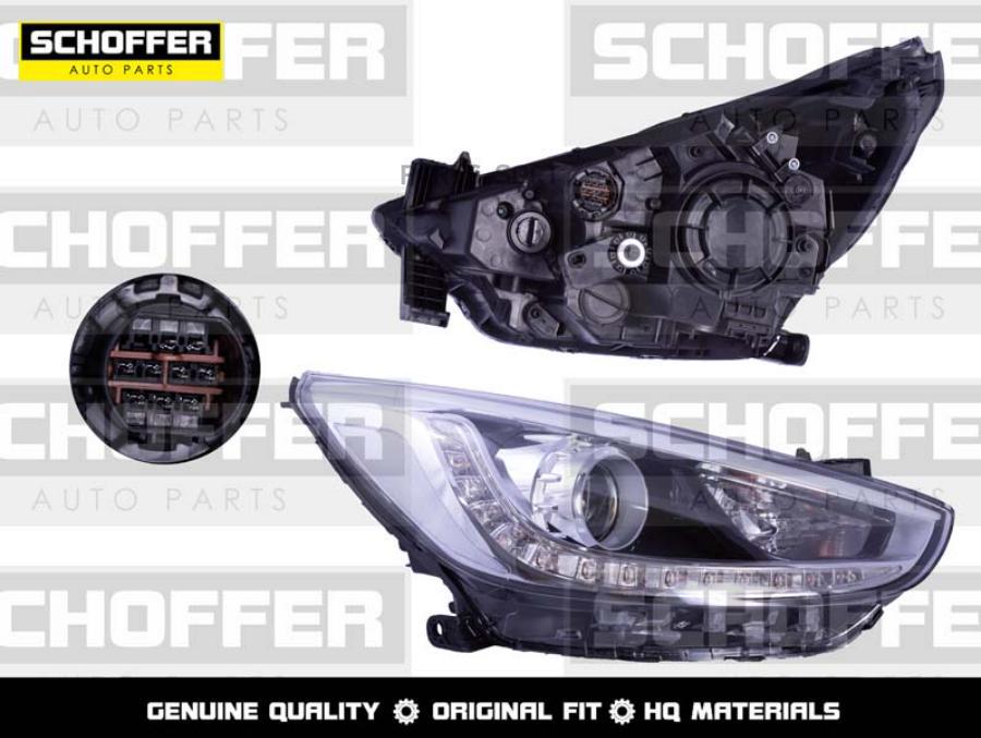 

Фара Правая Led Hyundai Solaris 12-14 1Шт SCHOFFER SHF12013