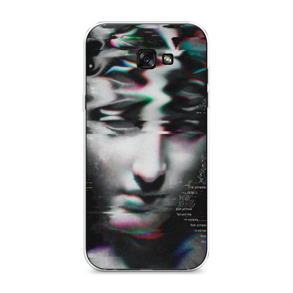 

Чехол Awog на Samsung Galaxy A7 2017 / Самсунг A7 2017 "Glitch Art", Серый, 20950-9