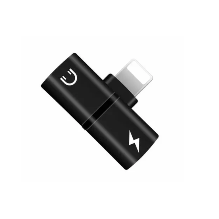 

Разветвитель 2 в 1 Lightning, Черный, 2 в 1 Lightning