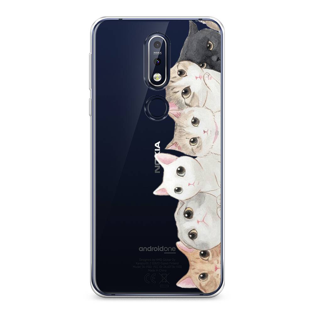 

Чехол Awog "Котики" для Nokia 7.1