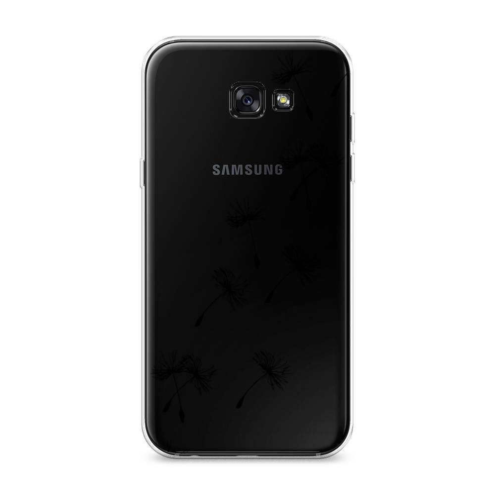 

Чехол Awog на Samsung Galaxy A7 2017 / Самсунг A7 2017 "Летящие одуванчики", Черный, 20950-8