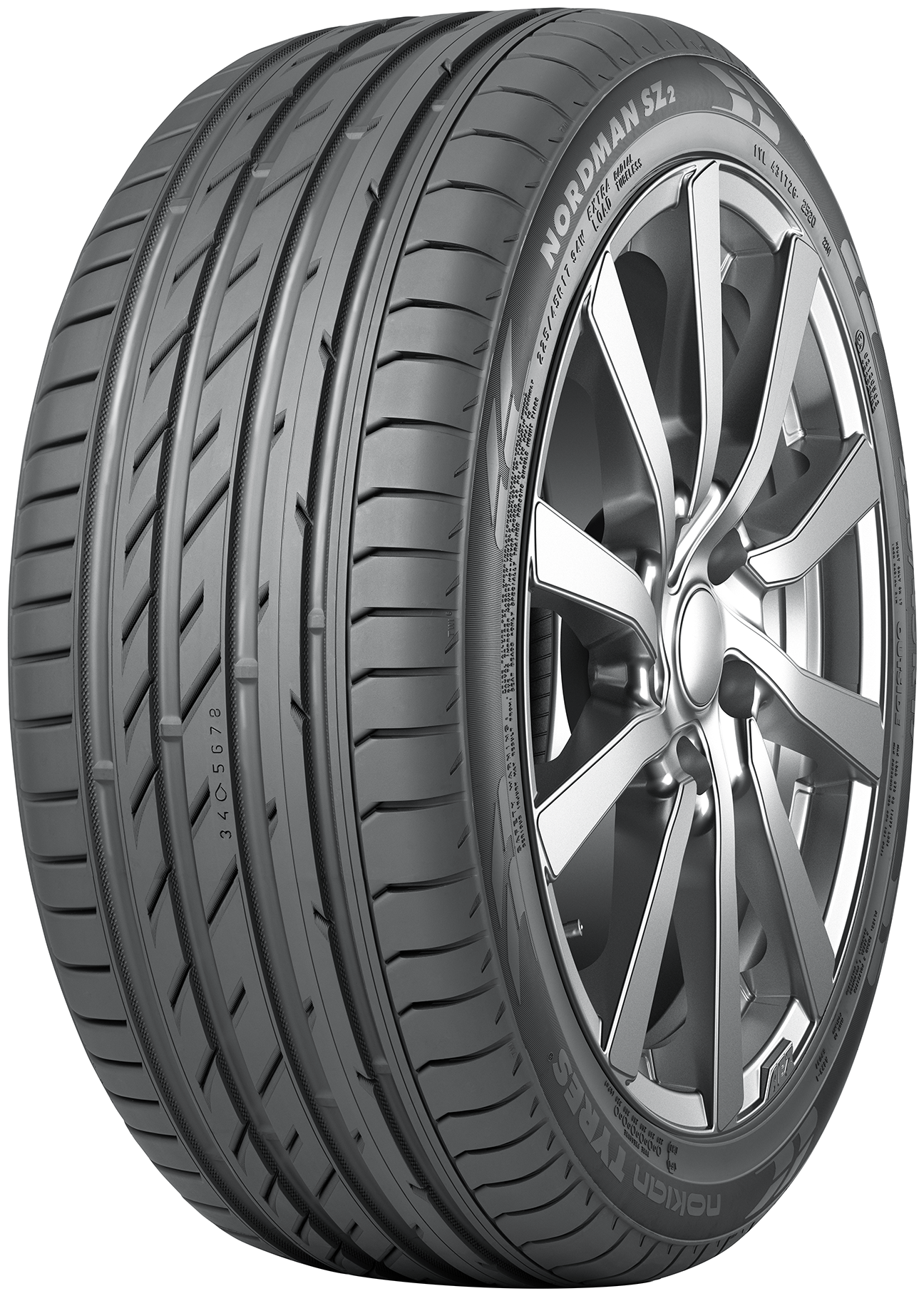 Автошина R16 205/55 Nokian Tyres Nordman SZ2 94V XL лето T431724