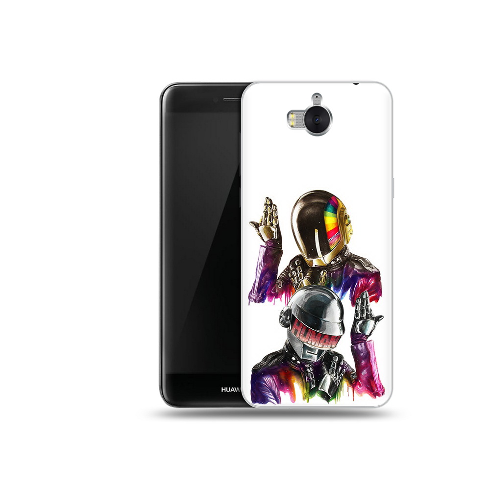 

Чехол MyPads Tocco для Huawei Y5 диско космонавты (PT91582.58.329), Прозрачный, Tocco
