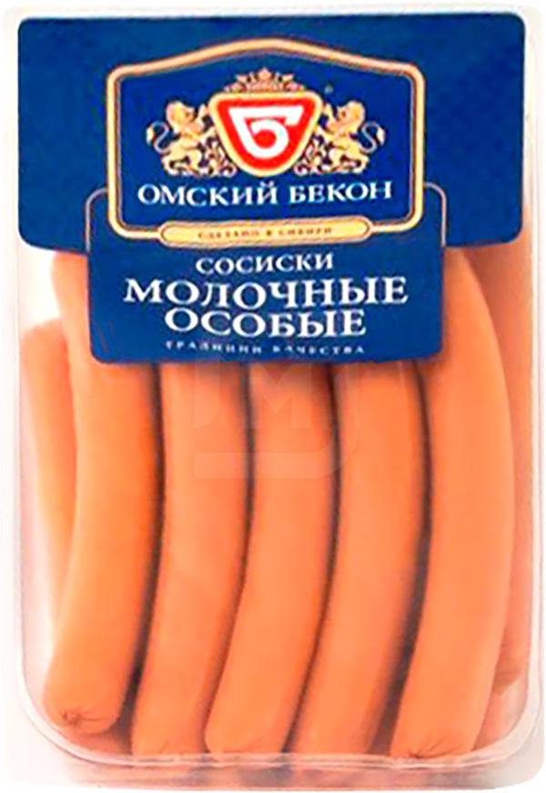 

Сосиски Омский бекон Молочные особые мини