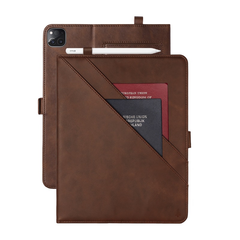 Чехол MyPads для Apple iPad Pro 11 2020  2021 темно-коричневый