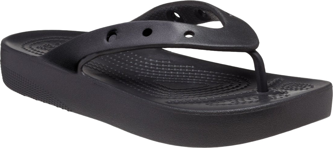 

Шлепанцы женские Crocs Classic PlatforFlip черные 9 US, Черный, Classic PlatforFlip