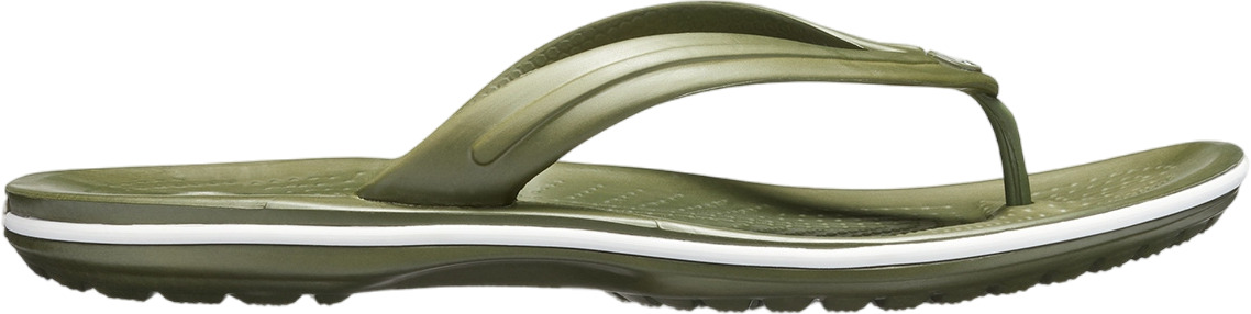 

Шлепанцы унисекс Crocs Crocband Flip зеленые M7 US; W9 US, Зеленый, Crocband Flip