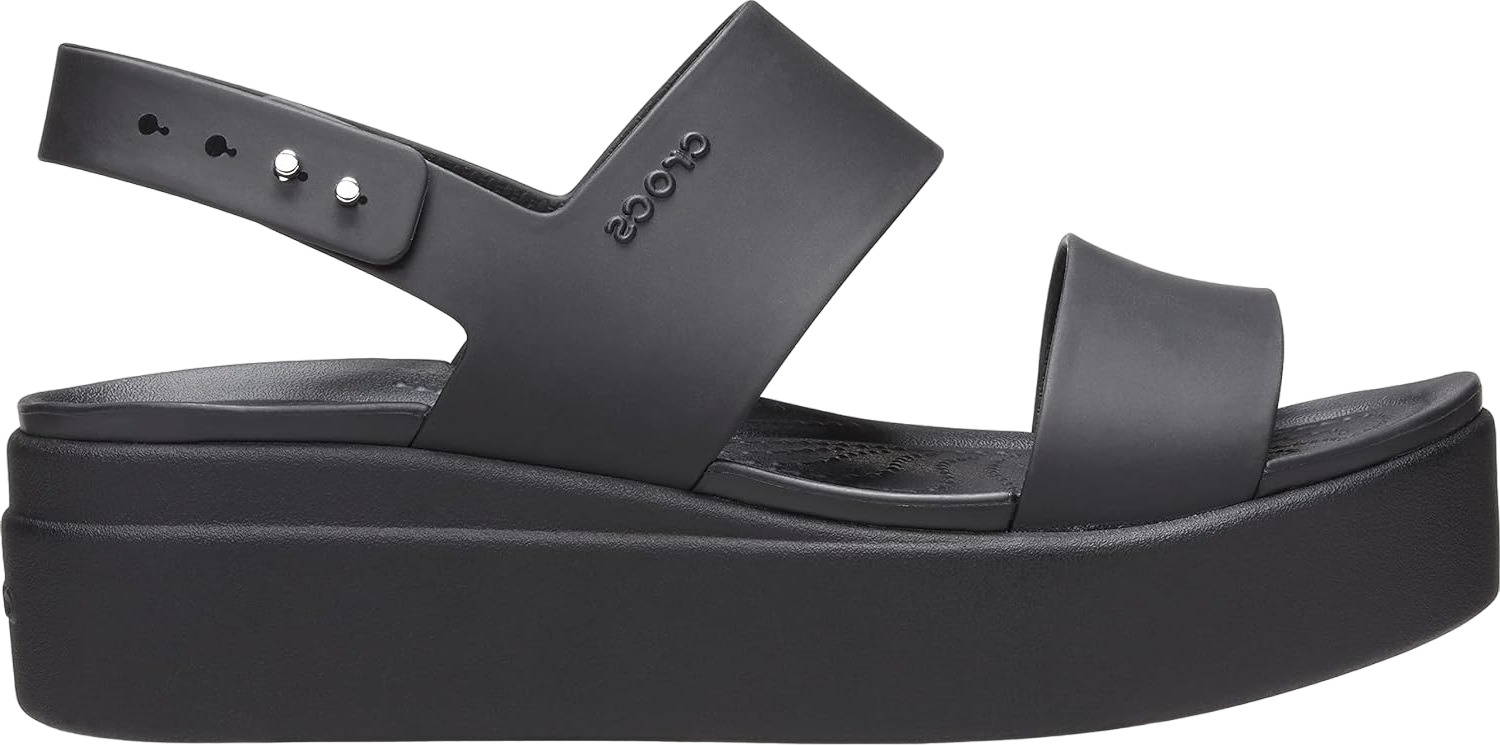 

Босоножки женские Crocs Brooklyn Lowedge черные 8 US, Черный, Brooklyn Lowedge