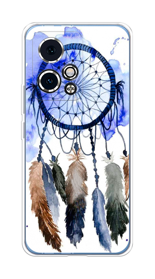

Чехол на Honor 90 GT "Ловец снов 1", Коричневый;синий, 6123450-1