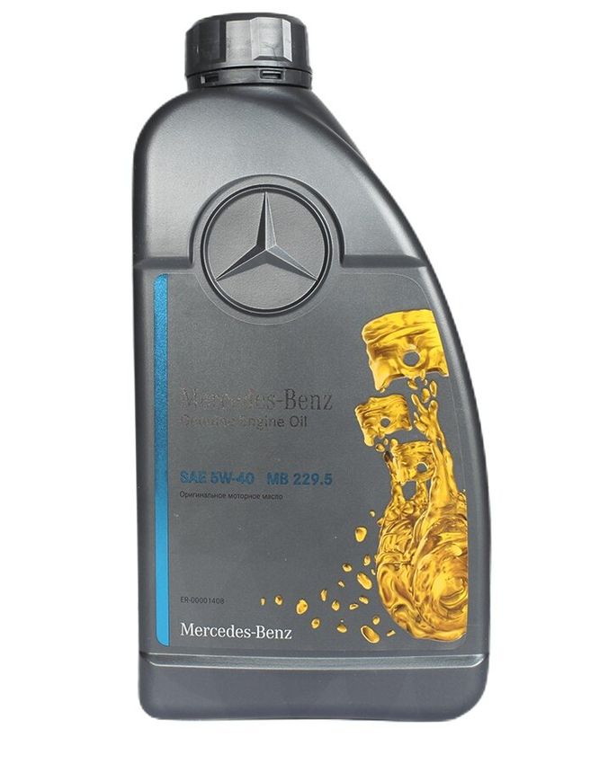 Моторное масло Mercedes-Benz cинтетическое PkW Motorenol Eu Mb 229.5 5W40 5л