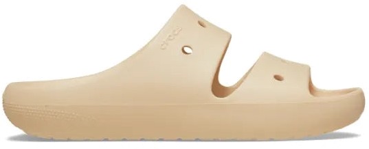 

Шлепанцы унисекс Crocs Classic Sandal v2 бежевые M9 US; W11 US, Бежевый, Classic Sandal v2