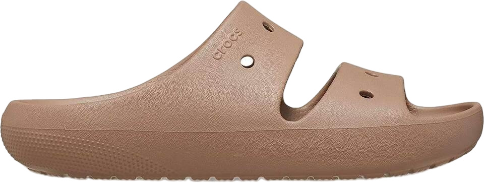 

Шлепанцы унисекс Crocs Classic Sandal v2 коричневые M8 US; W10 US, Коричневый, Classic Sandal v2