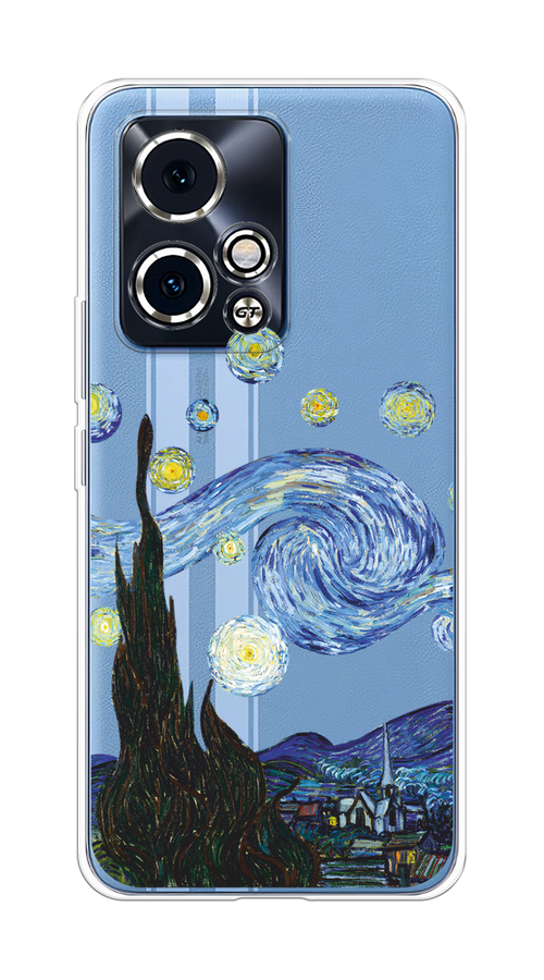 

Чехол на Honor 90 GT "Ночь Ван Гога", Голубой;синий;черный, 6123450-1