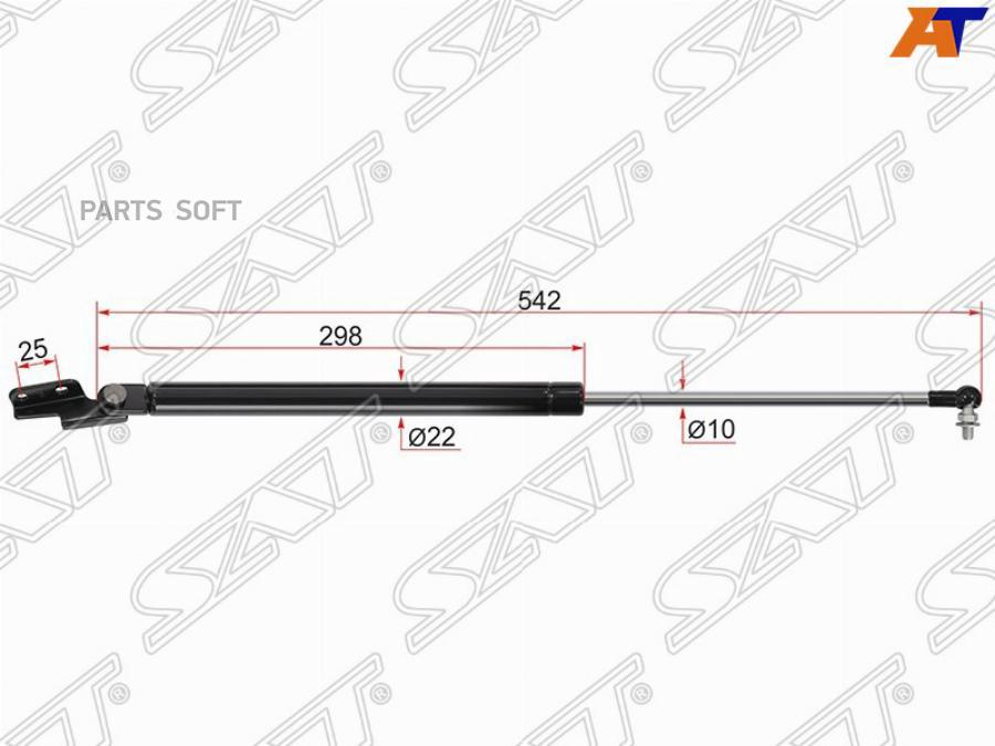 

SAT ST-63269SC000 Амортизатор крышки багажника SUBARU FORESTER SH5 08-13 RH 1шт