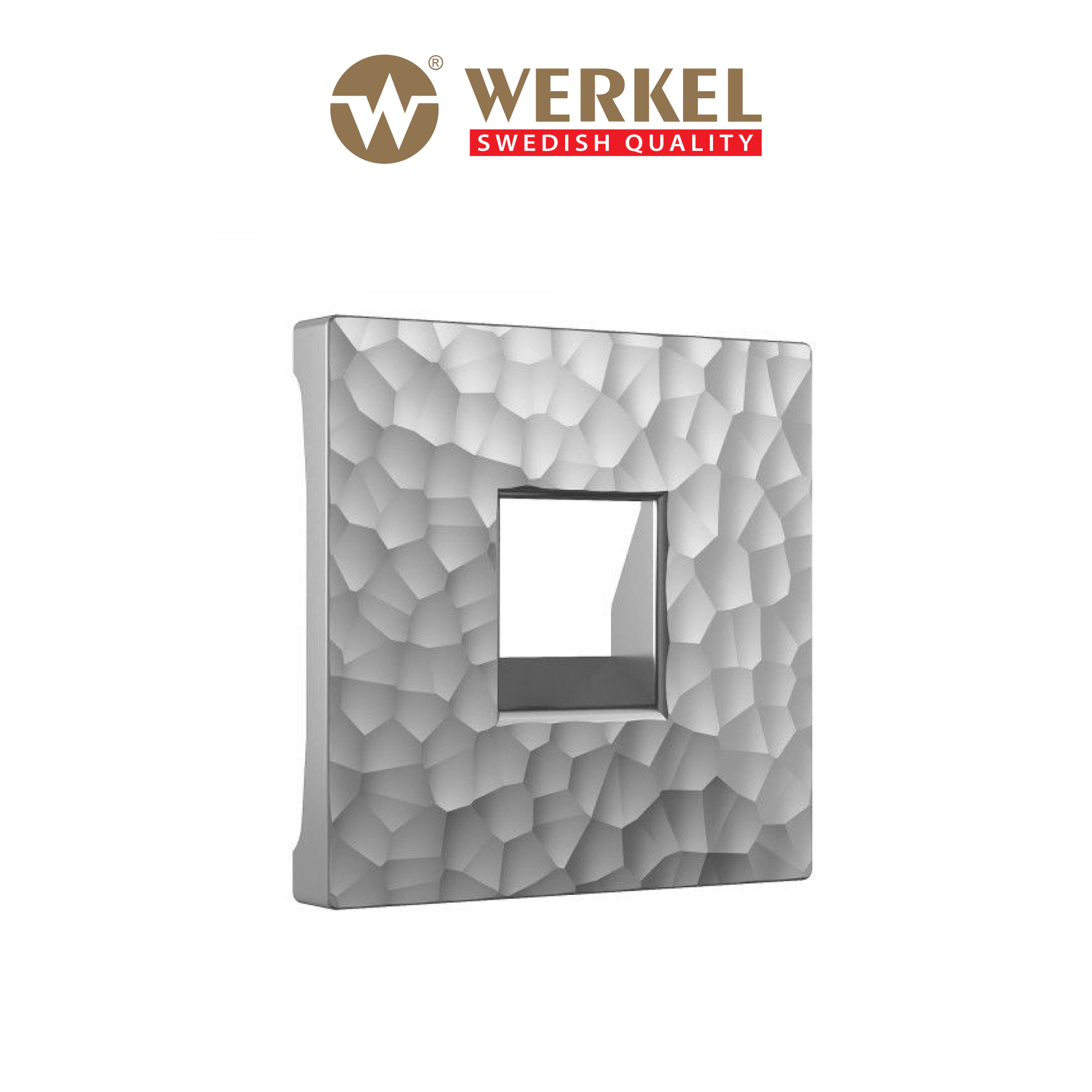 

Накладка для RJ-11 Werkel W1292006/hammer серебряный, Серебристый