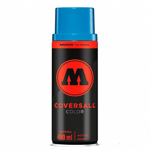 фото Аэрозольная краска molotow coversall color 400 мл crazy plum синяя