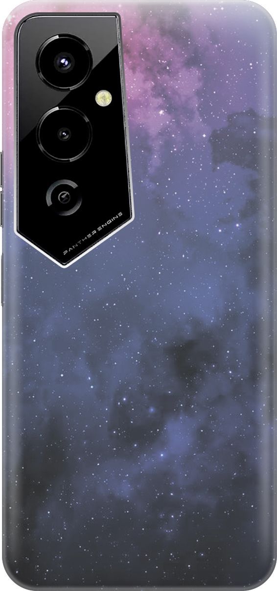 

Силиконовый чехол на Tecno Pova 4 Pro с принтом "Звездное зарево", Голубой;синий, 158086