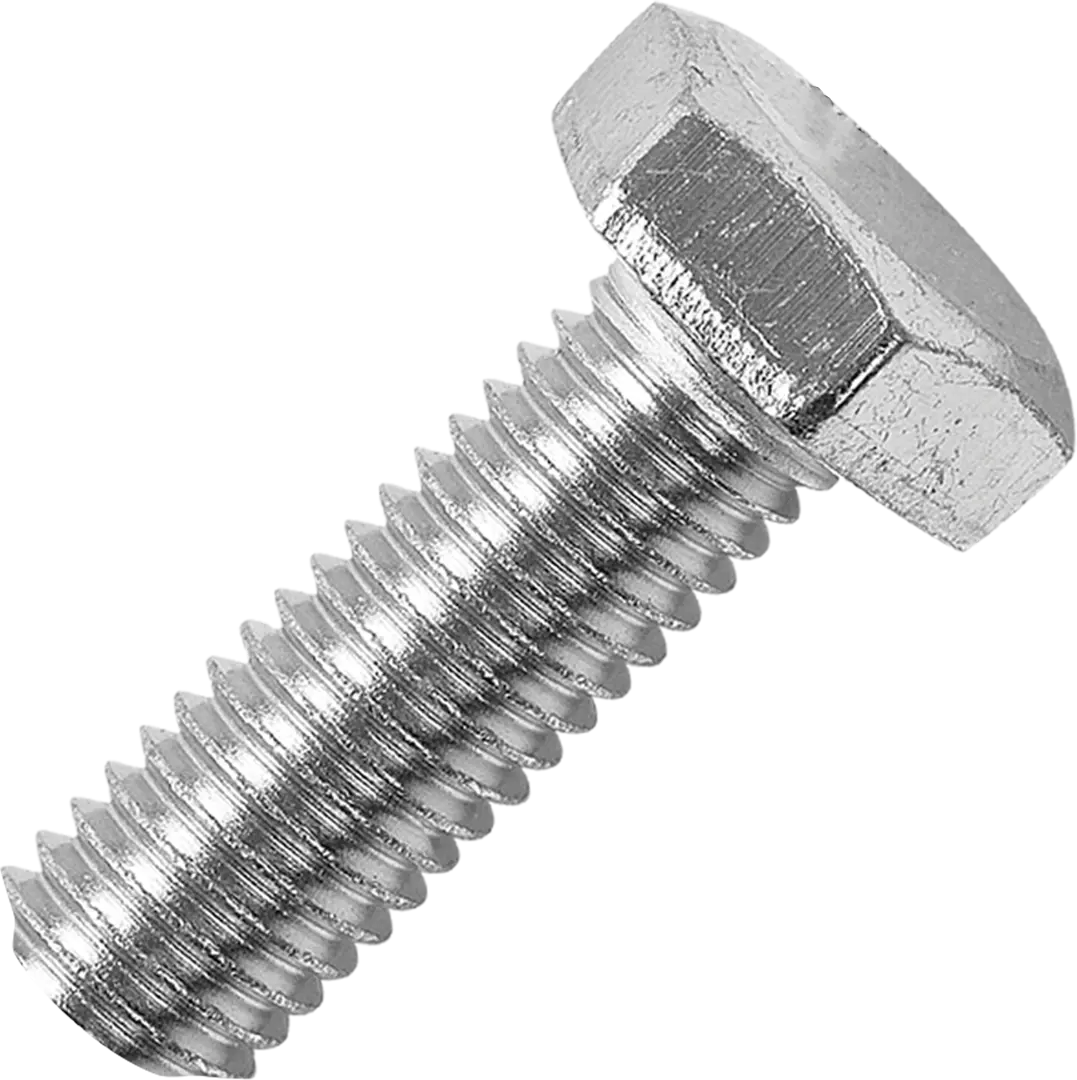 Болт с гайкой и шайбой M6x20 мм, 8 шт.