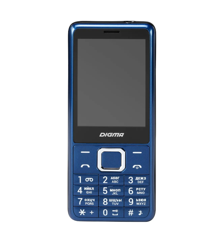 

Мобильный телефон Digma LINX B280 32Mb темно-синий моноблок 2Sim, LT2072PM