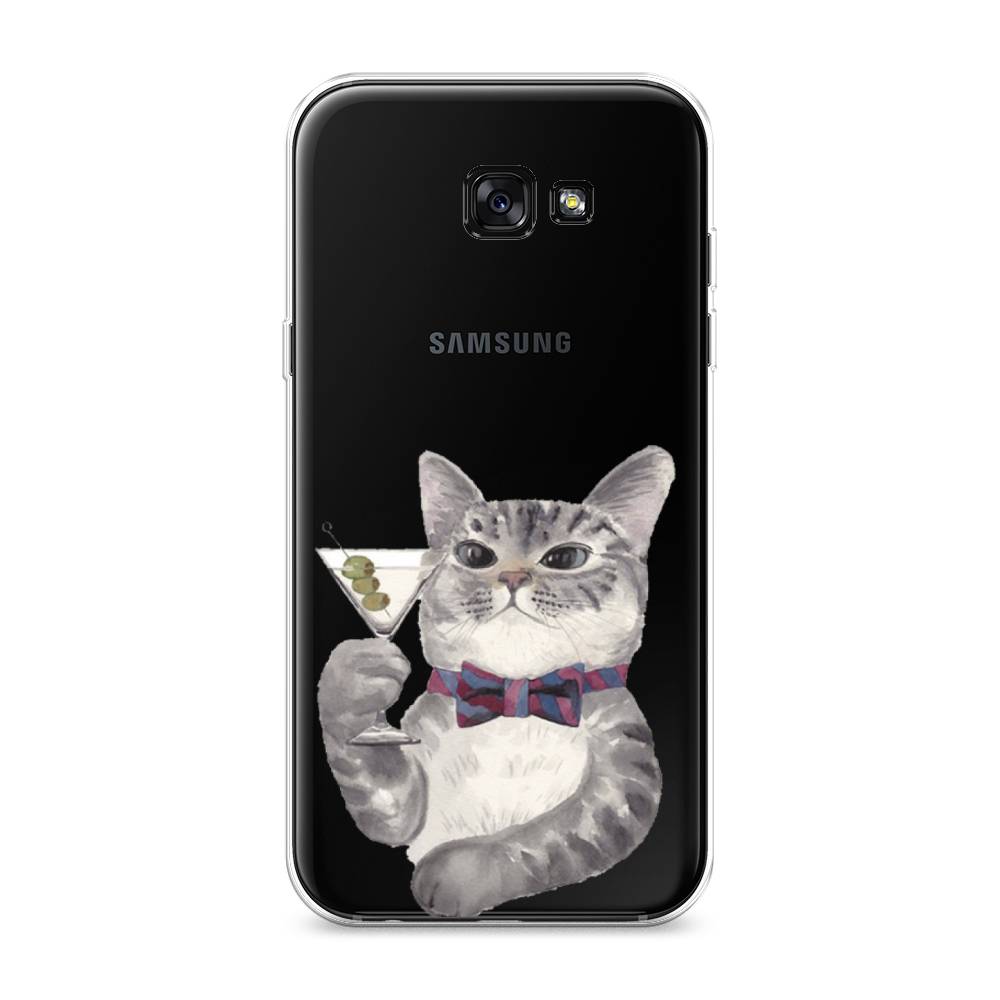 

Чехол Awog "Кот джентльмен" для Samsung Galaxy A7 2017