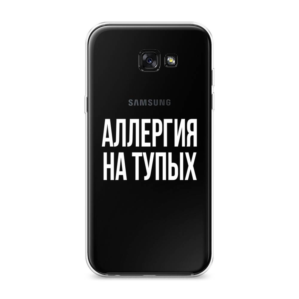 фото Чехол awog "аллергия на тупых" для samsung galaxy a7 2017