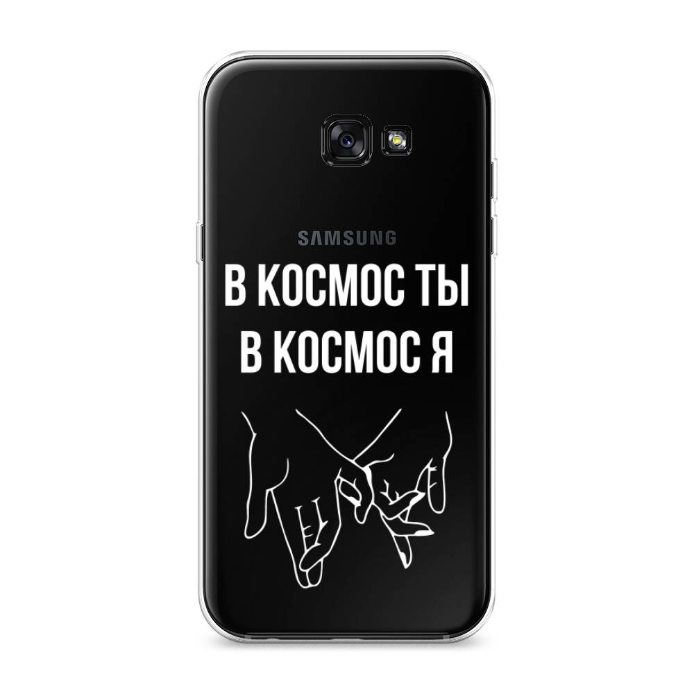 фото Чехол awog "в космос ты в космос я" для samsung galaxy a7 2017