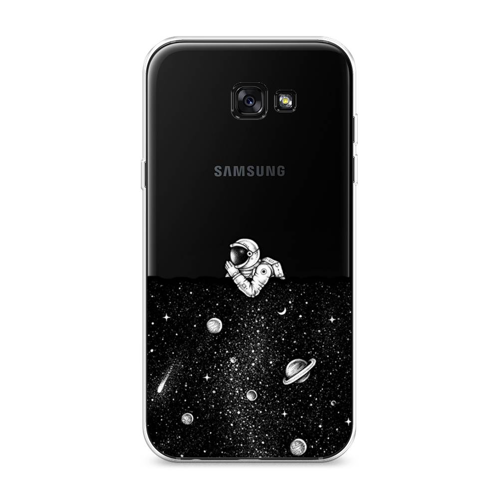 

Чехол Awog на Samsung Galaxy A7 2017 / Самсунг A7 2017 "Космический сон", Серый, 20950-4