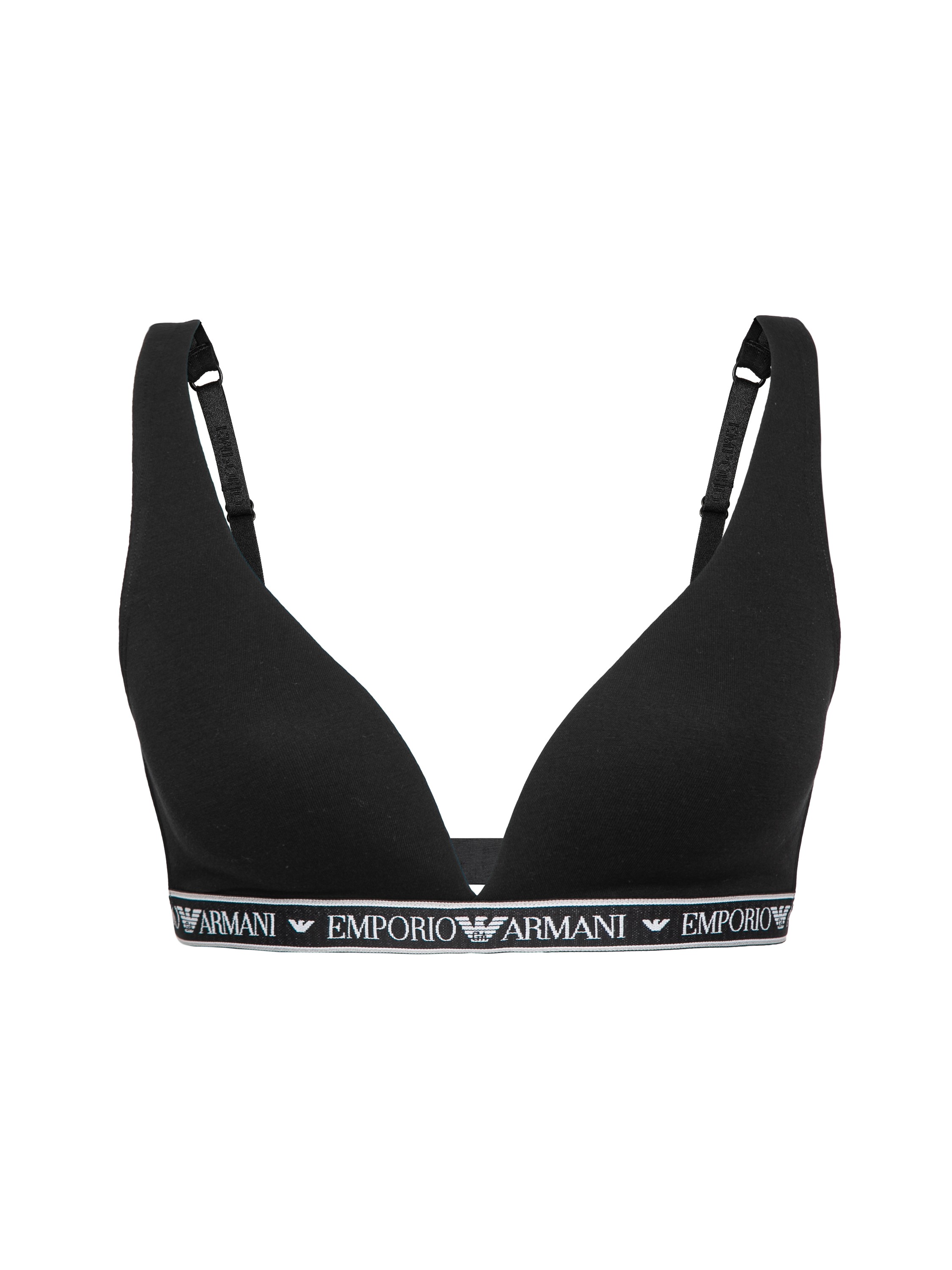 

Топ женский EA Underwear 1646022F227 черный 46 RU, 1646022F227
