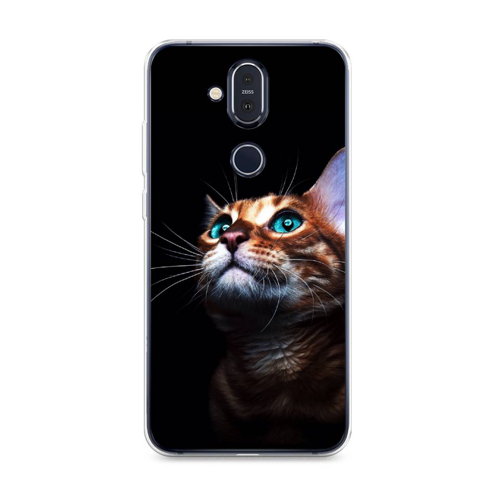 

Чехол Awog на Nokia 8.1 / Нокиа 8.1 "Мечтательный кот", Коричневый, 122250-1