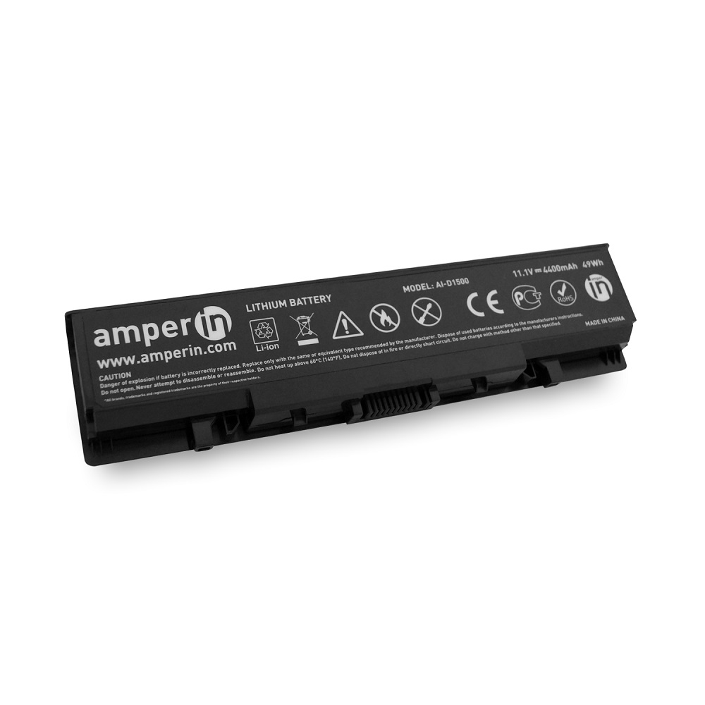 Аккумуляторная батарея Amperin для ноутбука Dell Inspiron 1520 11.1V 4400mAh (49Wh)